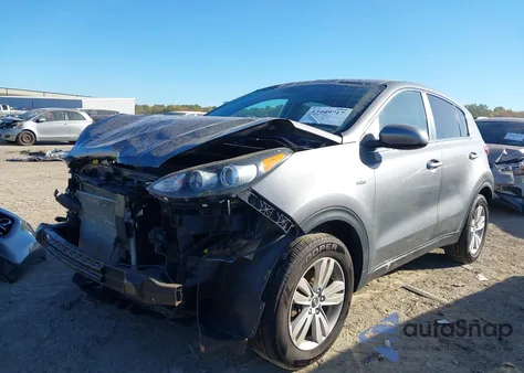 2017 Kia Sportage Lx из США, поврежденный, VIN KNDPMCAC2H7064489